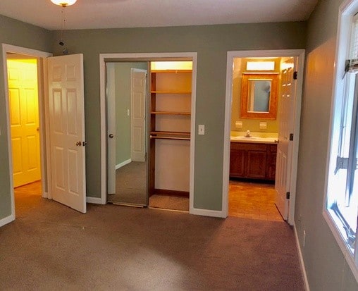 master bedroom - his and her's closets - 4411 Kaplan Dr