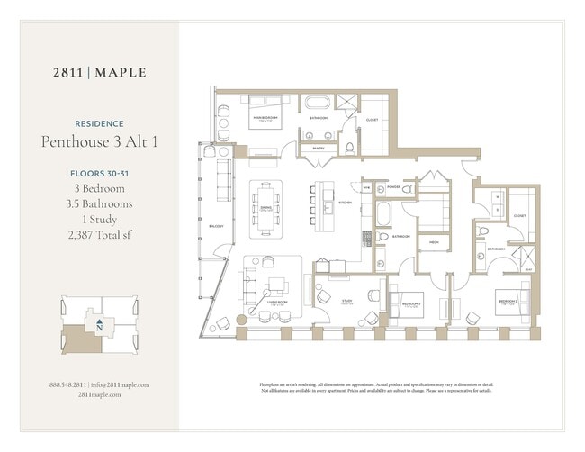 Floorplan - 2811 Maple