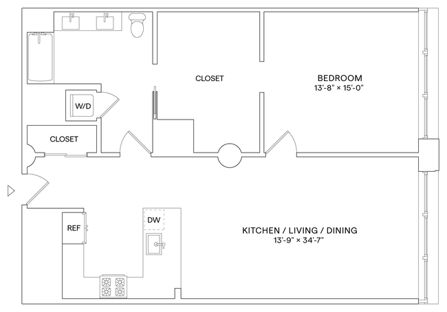 Floorplan - Radio Lofts at Hudson House