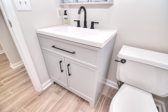 Bathroom storage - 339 Sunny Hill Dr