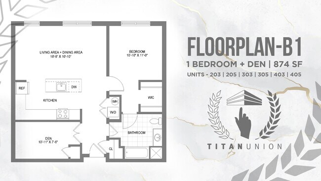 Floorplan - Titan Union