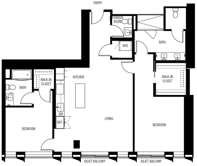 Floorplan - Residences at 11W