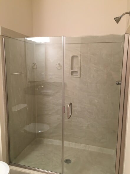 Solid Marble Shower surround - 2500 Muscatine Ave