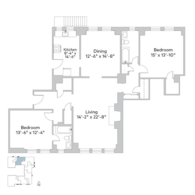 Floorplan - Cloisters