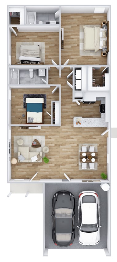 Floorplan - The Retreat at Honey Creek