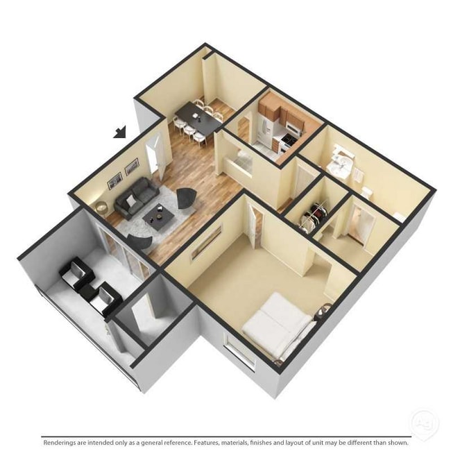 Floorplan - Mission Hill Apartments
