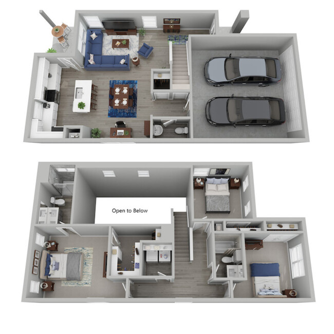 3 Bedroom Two-Story - Katy Legacy