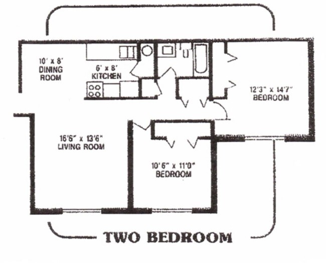 Floorplan - Wauconda Park Apartments