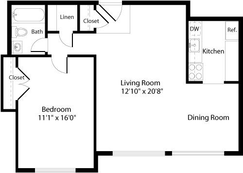 Floorplan - The Fields of Arlington