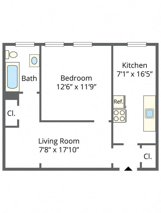 Floorplan - Madison Apartments