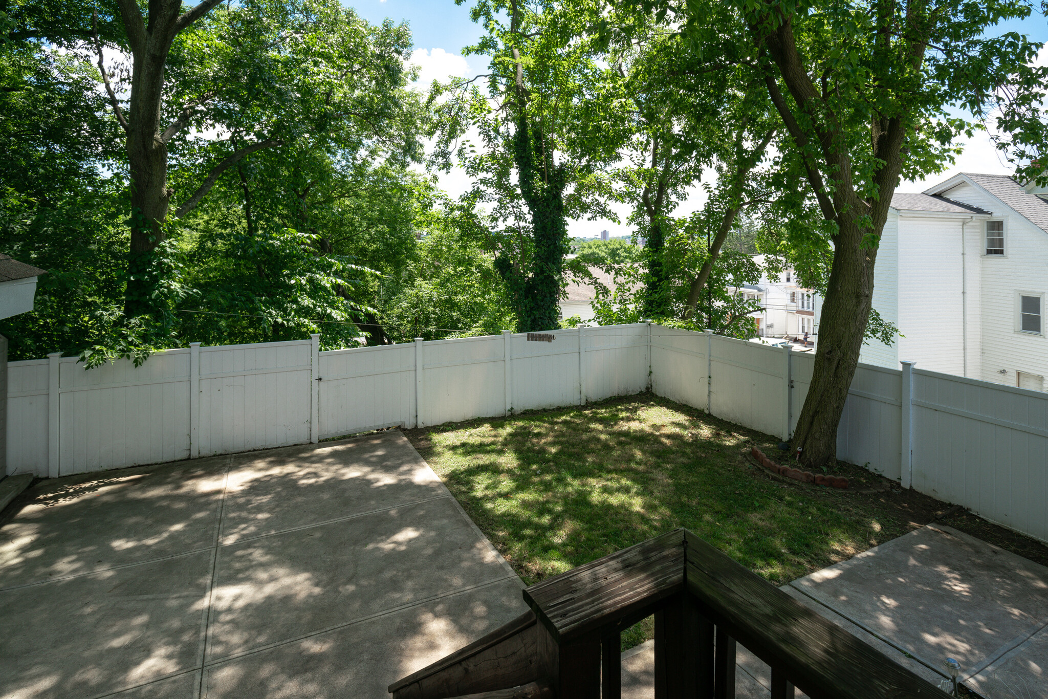 Fenced-in Backyard - 101 Allston Street