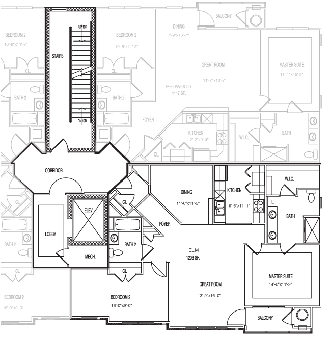 2BR/2BA - Courthouse Commons