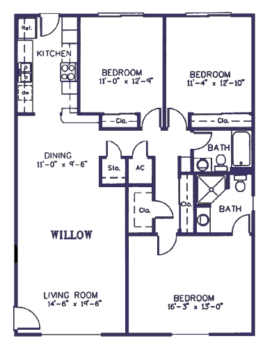 Willow - Forest Park Apartments