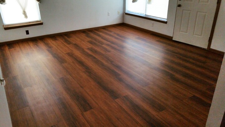 Living room viny planking - 1022 Augusta Ln