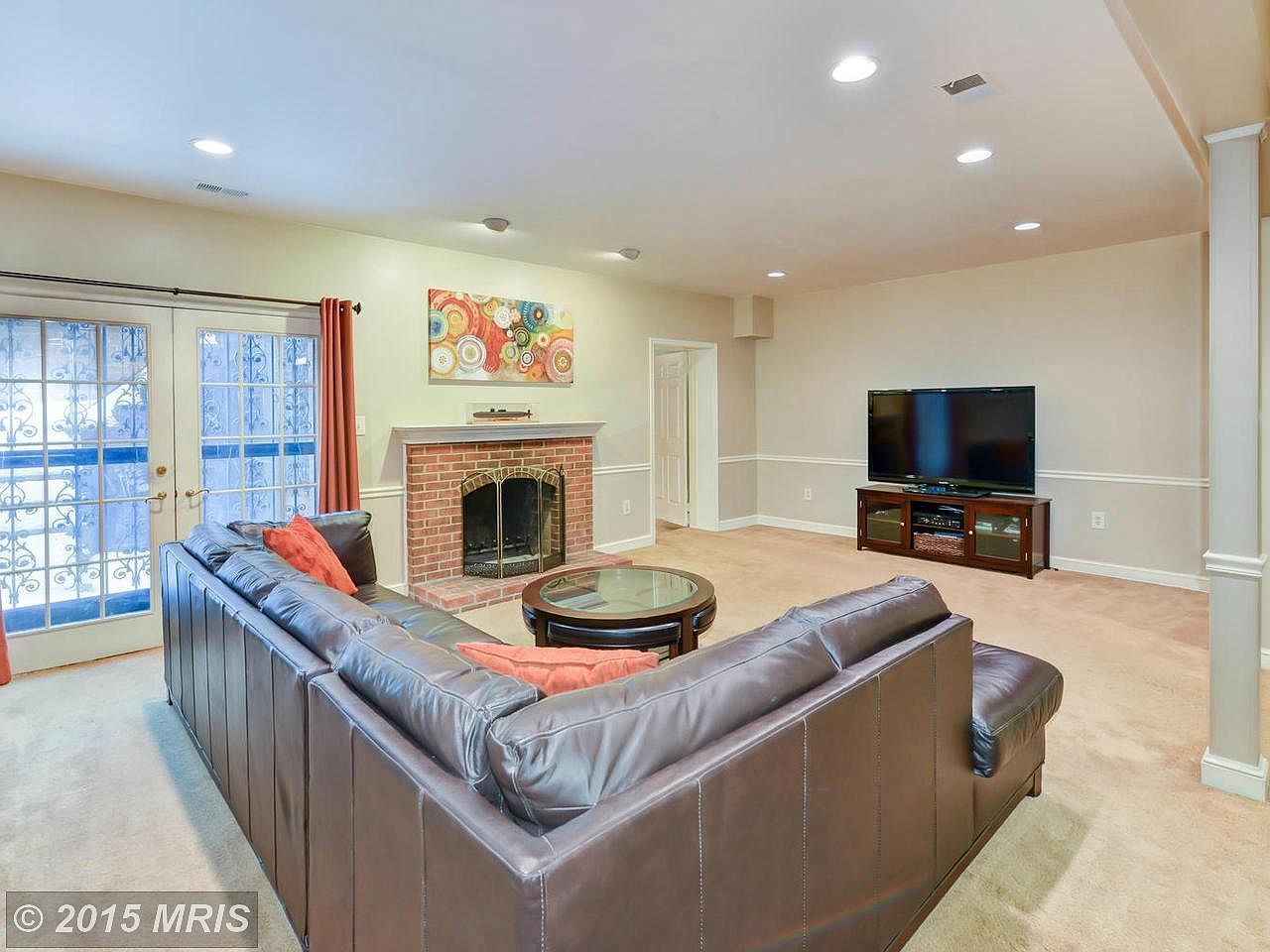 Downstairs living room (first floor). - 2367 S Queen St