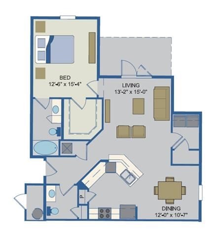 Floorplan - Cabana/Galleria Club