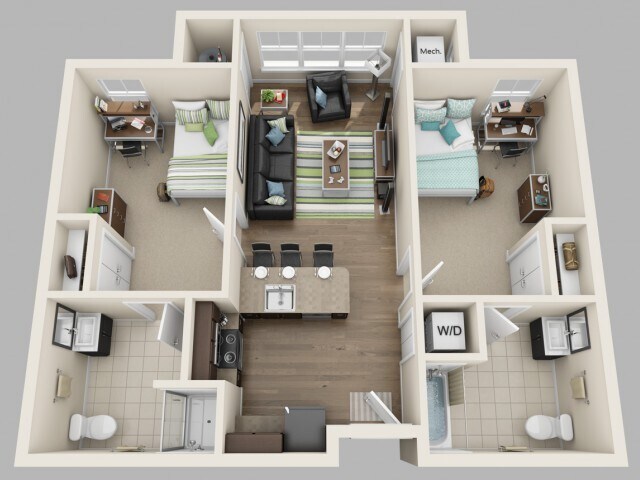 Floorplan - Twin River Commons