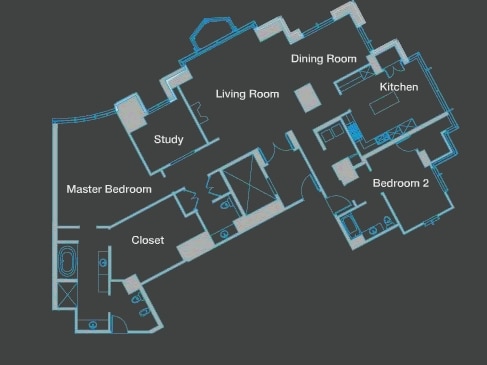 2BR/2.5BA - The Carlyle Residences