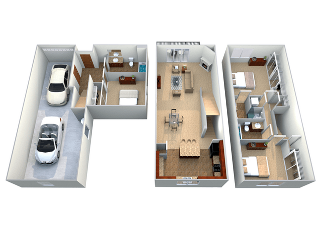 Floorplan - Haven Townhomes at P83