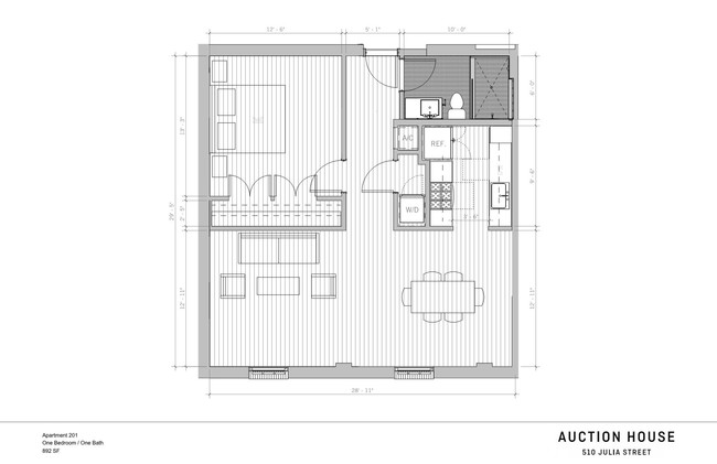 Floorplan - Auction House Apartments
