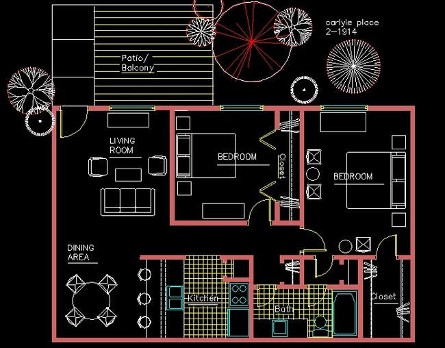 Floorplan - Carlyle Place