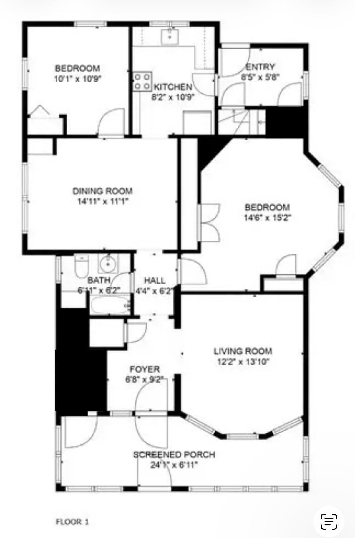 Floor plan - 57 Spring St