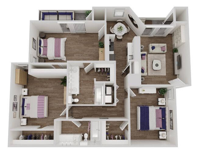 Floorplan - Solace Apartment Homes