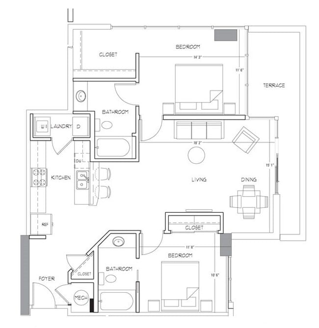 Floorplan - Glass House by Windsor