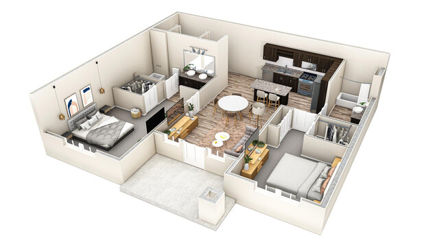 Floorplan - Springs at Five and Main