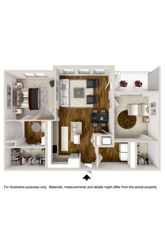 Floorplan - Kingston Crossing Apartment Homes
