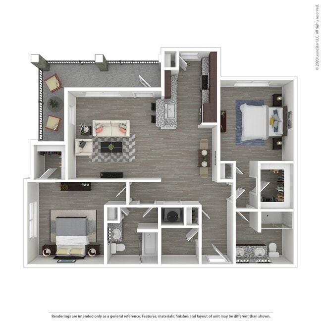 Floorplan - Canyon Springs Apartments