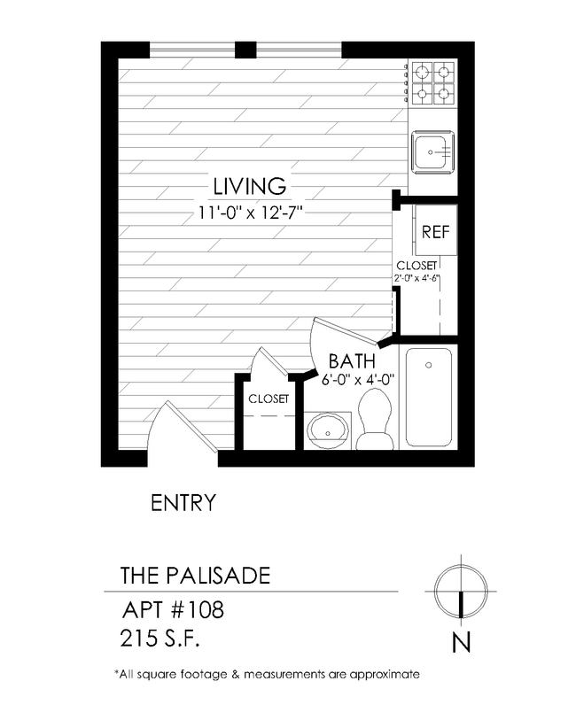 Floorplan - Palisade Apartments