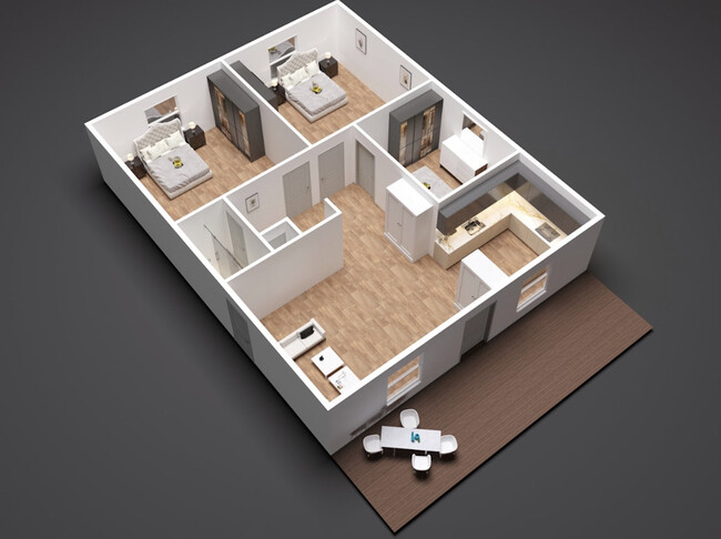 Floorplan - Blackburn Building | Student Apartments