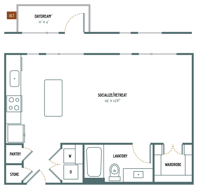 Floorplan - Gatsby on Ross