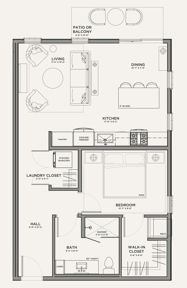 Floorplan - One West Drive