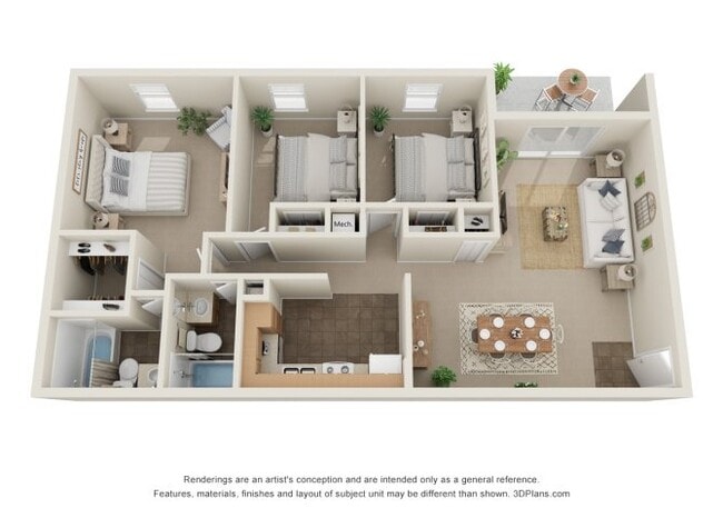 Floorplan - The Everett