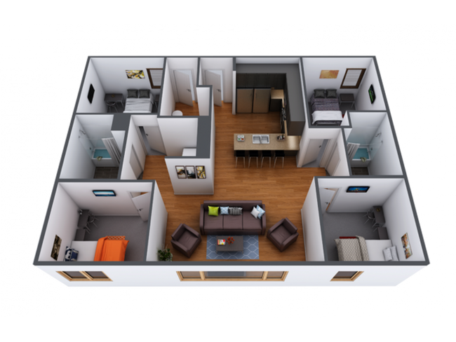 Floorplan - 512 E Green