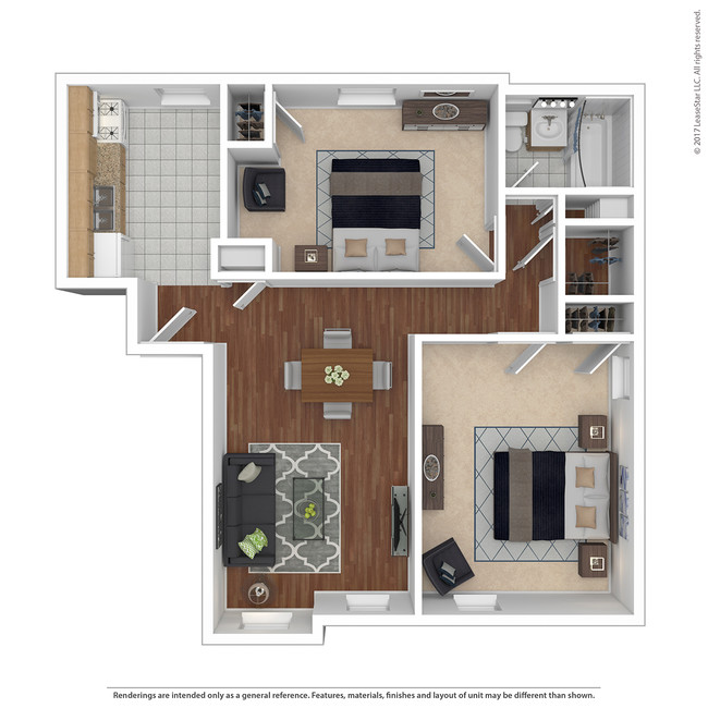 Floorplan - Park Raven Apartments