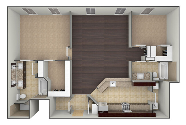 Floorplan - Bell Tower Flats