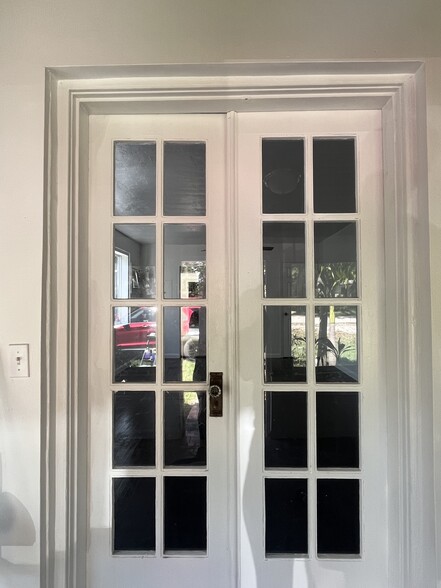 French Doors Leading to Living Area - 160 NE 87th St