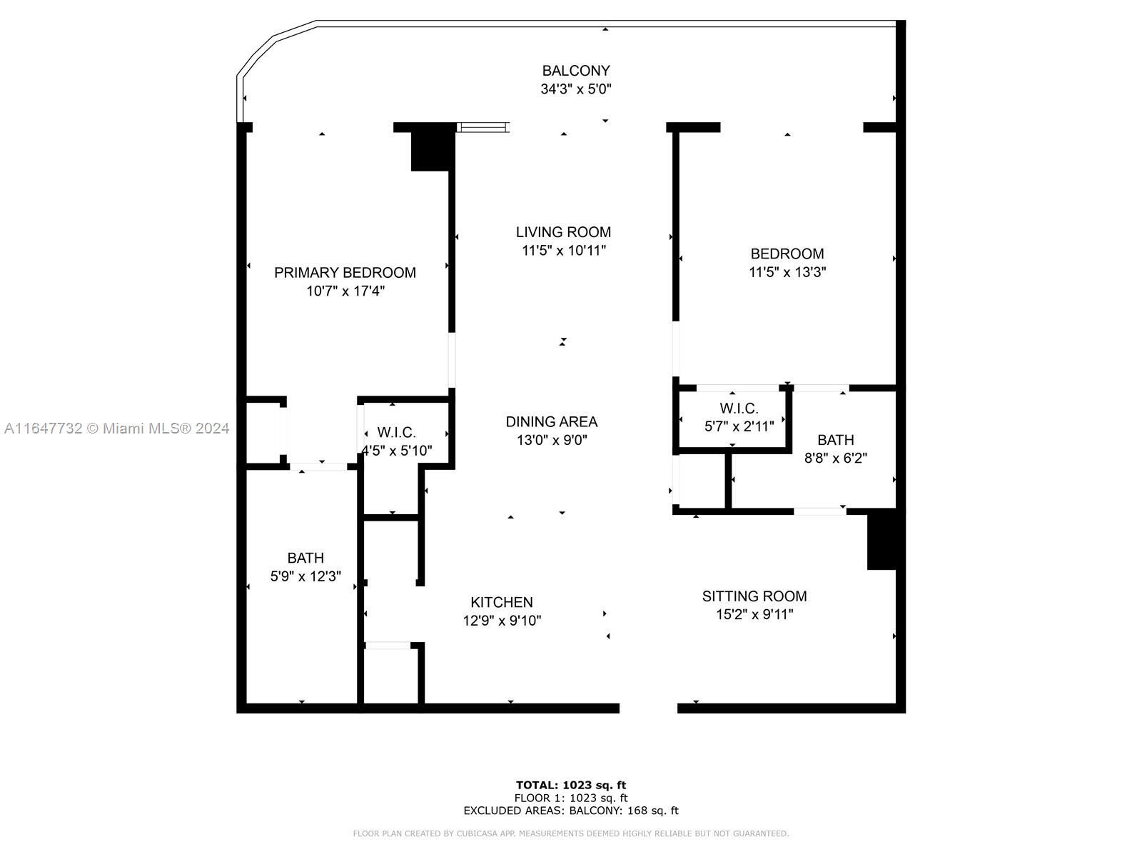 Floor Plan - 121 NE 34th St