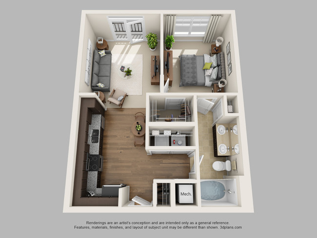 Floorplan - Meridian at Harrison Pointe