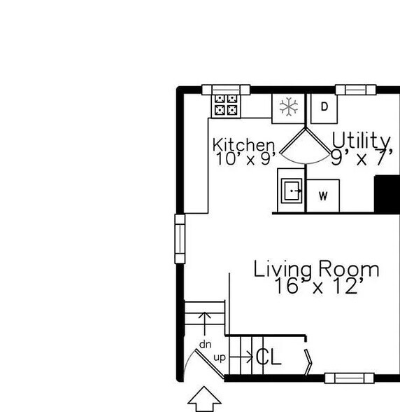 Downstairs Floorplan - 5010 Bolla Rd