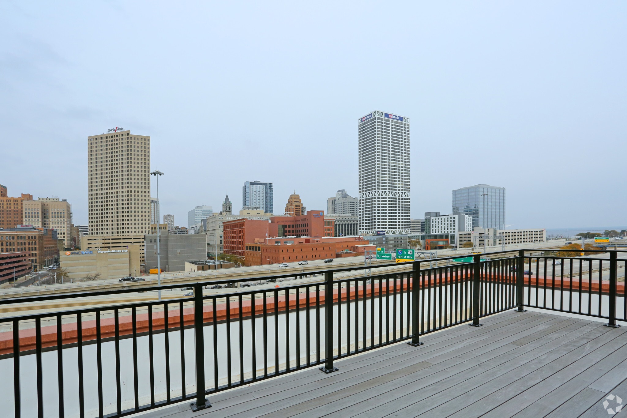 Penthouse Deck View, Available Now! - Atelier Third Ward Apartments