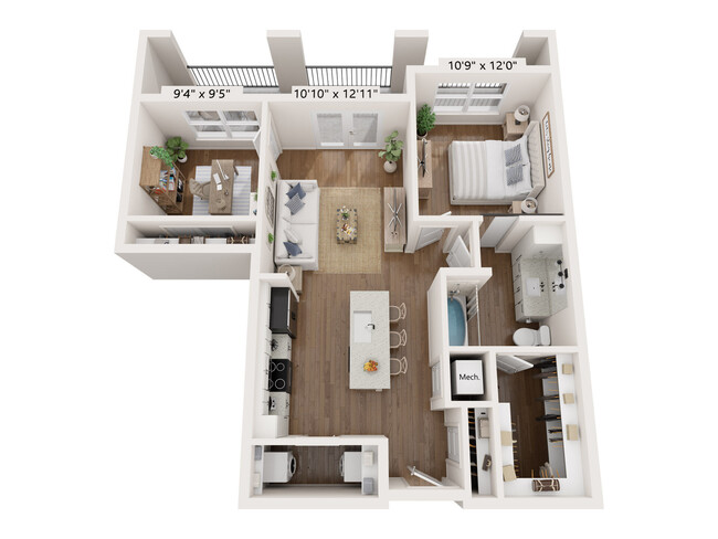 Floorplan - Oak House