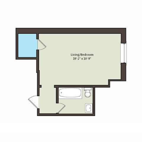Floorplan - 5120 S. Hyde Park Boulevard