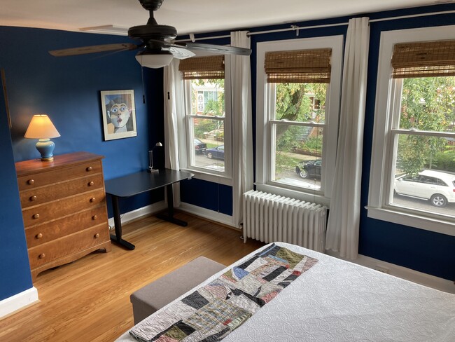 Principal Bedroom, bright morning light (upstairs). - 526 24th St NE