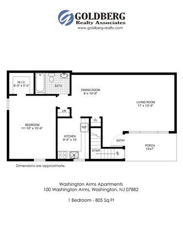 Floorplan - Washington Arms Apartments