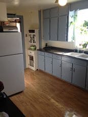 One view of kitchen - 816 W 7th St