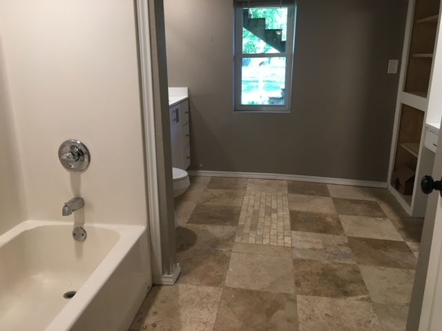 basement bathroom - 811 N Cheyenne Ave